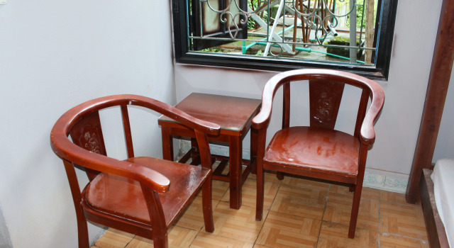 Кровать в общем номере Green Valley Hotel