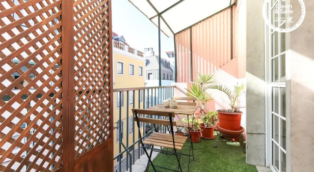 Апартаменты Principe Real Balcony by Homing