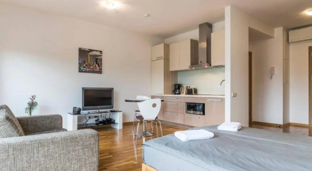 Студия Riga Apartment in the Heart of City