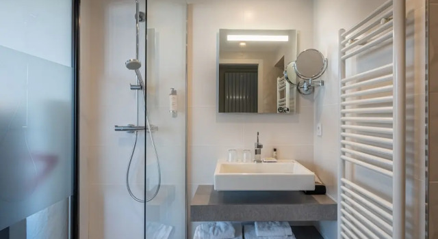 Двухместный номер Standard с балконом и с видом на море Hostellerie de la Pointe Saint-Mathieu - SPA & Restaurant