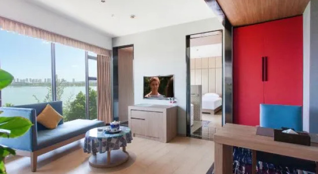 Люкс Premier Shenxiangtang Riverview Art Hotel (Suining Dingsheng International Wanda Plaza)