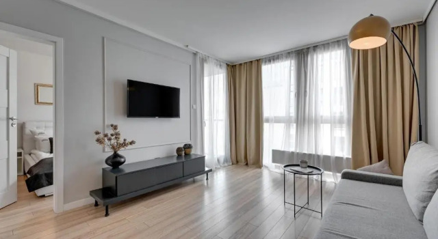 Апартаменты Deluxe Aura - Riverside & Parking by Downtown Apartments