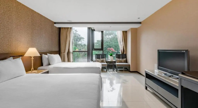 Трёхместный номер Standard с видом на сад Great Roots Forestry Spa Resort