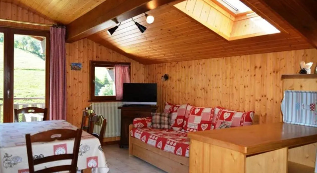 Appartement ensoleillé 2 étoiles, 6 couchages, proche pistes, balcon sud, navette ski - FR-1-241-94, Забронировать Апартаменты/квартира Апартаменты Ле-Гран-Борнан, Апартаменты/квартира