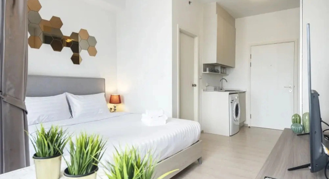 Chapter One Eco-Modern Suite (曼谷高端酒店公寓）, Забронировать Отель Хуайкхванг Бангкок