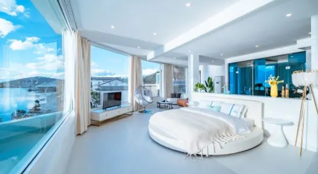 Люкс Guyue Yueyaju Lake View Guesthouse