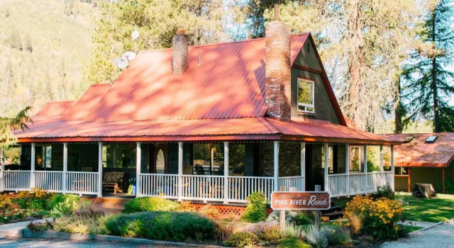 Pine River Ranch B&B, Book Bed and Breakfast Lake Wenatchee Stevens Pass