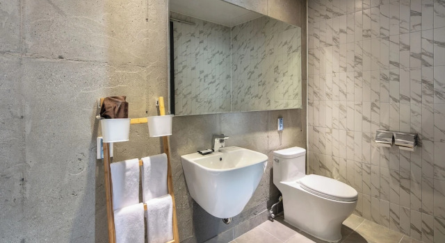 Suite 1 dormitor cu vedere la oraș LACOZi STAY Seoul