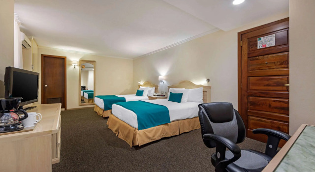 Camera quadrupla Standard Quality Inn Aguascalientes