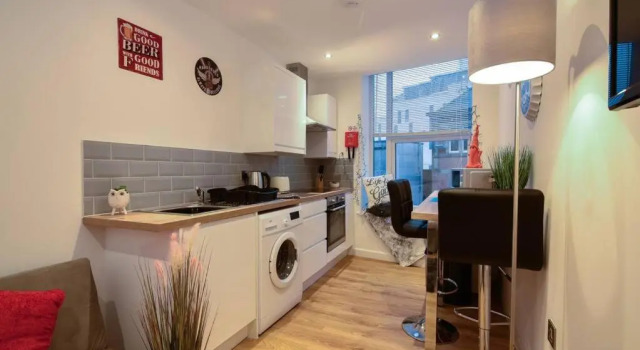 Студия Superior Long Row Apartments in Nottingham City Centre