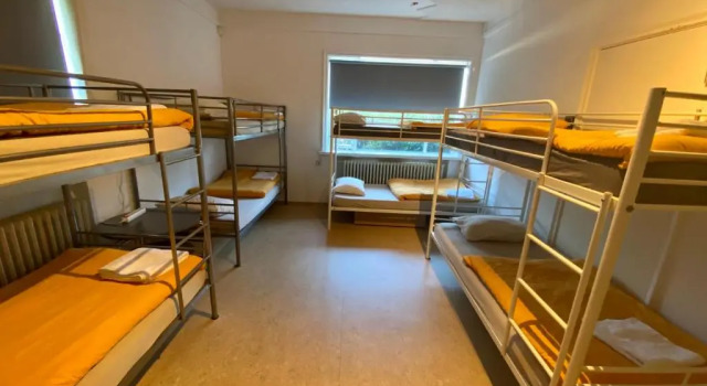 Кровать в общем номере Hostel B47