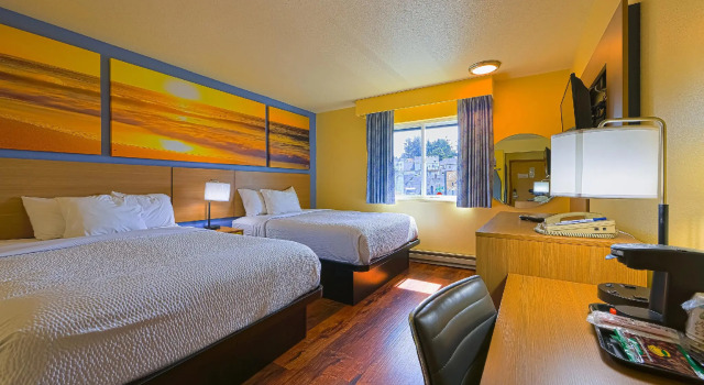 Двухместный номер Standard Coastal Inn by OYO Lincoln City - Oregon Coast Hwy