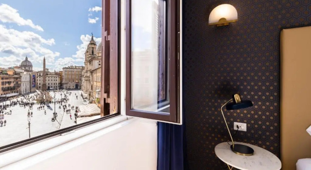 Двухместный номер Superior с красивым видом из окна Отель 49 Navona Luxury Suite & Apartment