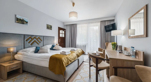 Двухместный номер Deluxe с балконом Hotel Smile Pieniny