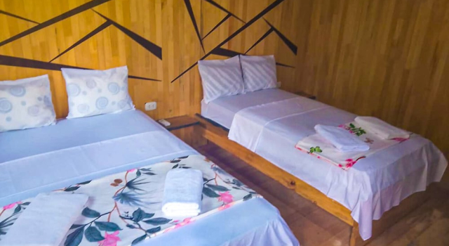 Двухместный семейный номер Standard с 2 комнатами с видом на озеро Retazos Eco Hotel