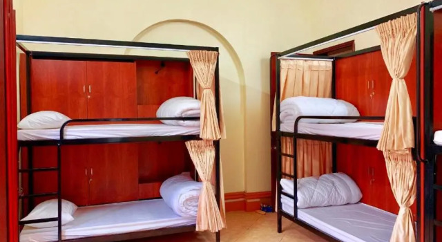 Кровать в общем номере (женский номер) Tuna Homestay Hanoi & Experience