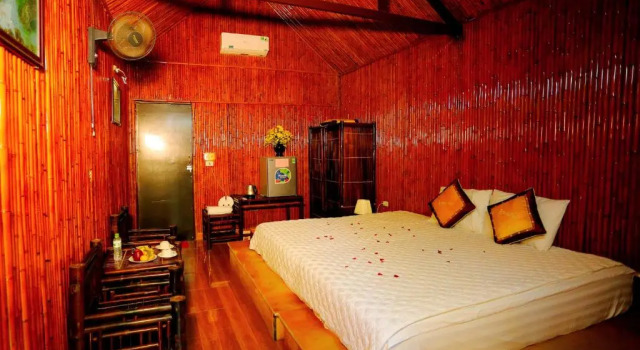 Двухместное бунгало Deluxe с видом на сад Tam Coc Valley Bungalow