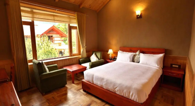 Двухместный номер Luxury ShivAdya Boutique Stay Near Manali Quiet Naggar Side Retreat