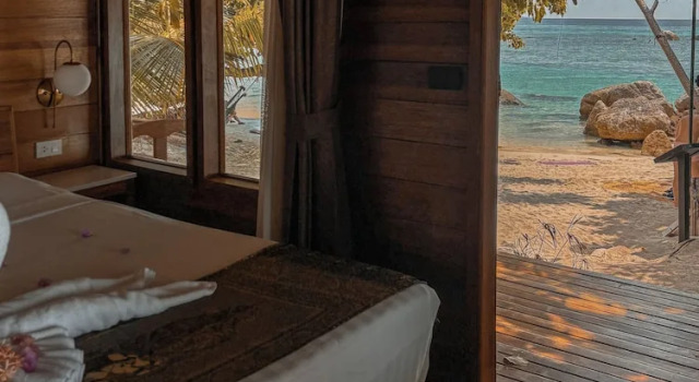 Номер Standard с балконом и рядом с пляжем Ten Moons Lipe Resort