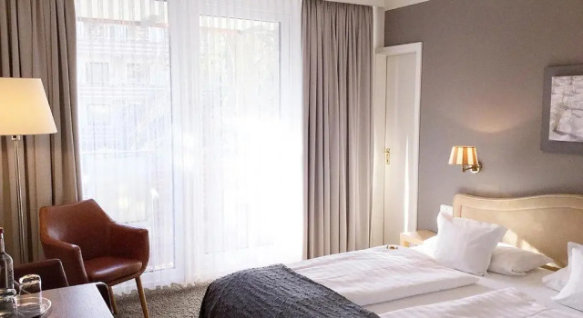 Двухместный номер Standard с балконом Hotel Ancora Timmendorfer Strand, Pool inklusive