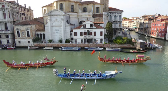 Четырёхместный номер Standard с видом на канал B&b Vista sul Canal Grande