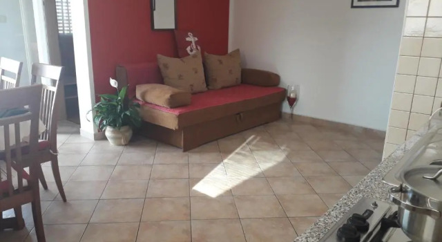 Апартаменты с 2 комнатами с балконом и с видом на море Apartments Jadranka Povile
