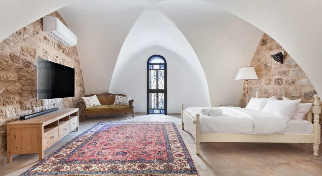 Апартаменты с балконом и с видом на море Welcome to Old Jaffa - stay at my place