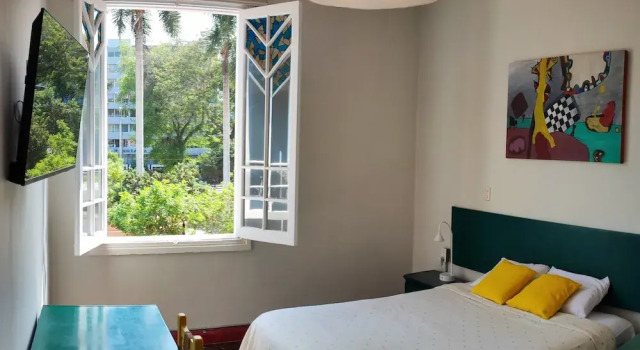 Двухместный номер Premium с видом на парк Flying Dog Hostel