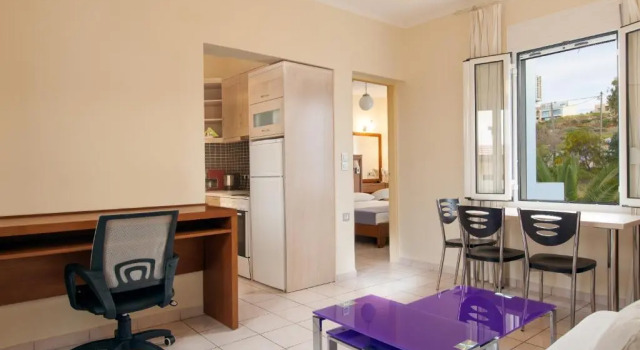 Апартаменты c 1 комнатой с балконом Giorgis Blue Apartments