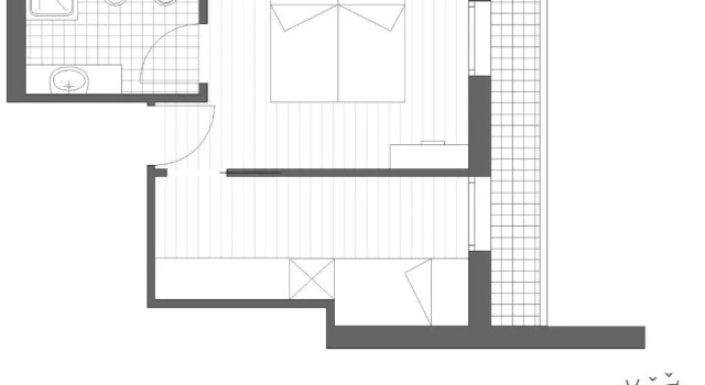 Одноместный номер Standard с видом на море Hotel Lux