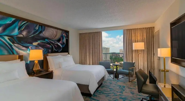 Четырёхместный номер Deluxe The Westin Galleria Houston