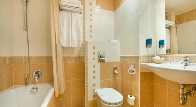 Standard Double room with a view of Wenceslas Square Hotel Rokoko