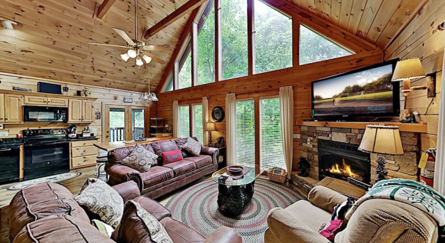 The Bear Essentials Getaway W/ Hot Tub 3 Bedroom Cabin