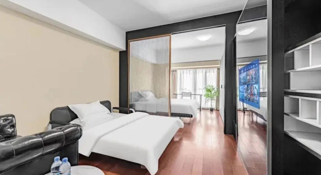 Двухместный номер Economy с видом на город Shengmei Ya International Service Apartment Guangzhou