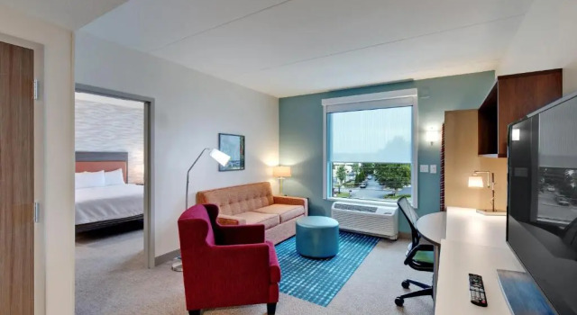 Двухместный люкс c 1 комнатой Home2 Suites By Hilton Roswell, Ga