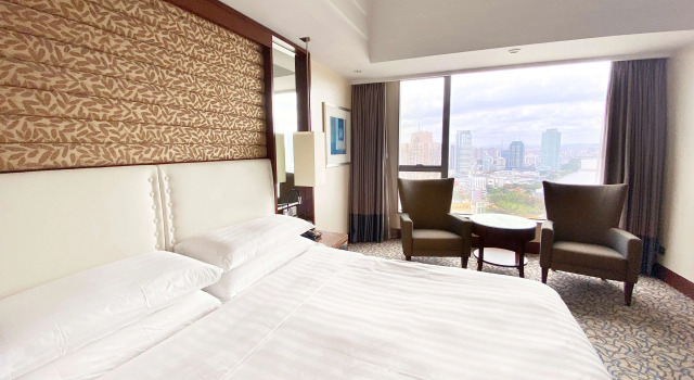 Двухместный номер Deluxe с видом на реку Shangri-La Ningbo