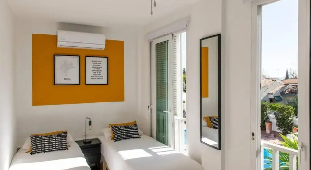 Charming 10 pers Villa with swimmingpool Sevilla, Réserver Villa Tomares Andalousie