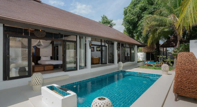 Семейный люкс с 2 комнатами Dhevan Dara Resort & Spa Hua Hin - Pool Villa