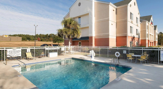 Кровать в общем номере Fairfield Inn by Marriott Orangeburg