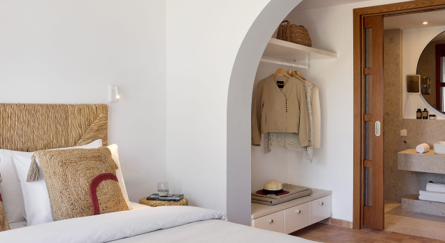 Номер Bianca с видом на поля Casa Grecotel Casa Paradiso