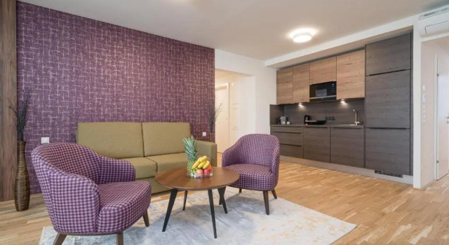 Апартаменты с 4 комнатами с балконом MyApartments Vienna