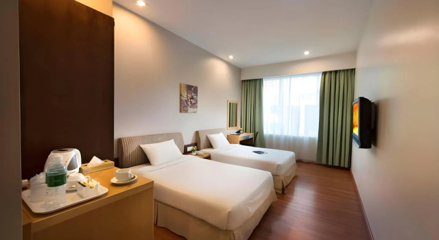 Kingwood Hotel Mukah, Rezerwuj Hotel Hotele w Sarawak z parkingiem, Parking