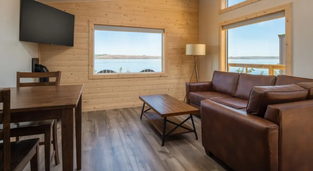 Номер Deluxe с 2 комнатами с видом на реку River Lodge and Cabins