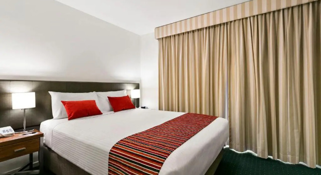 Студия Melbourne Carlton Central Apartment Hotel Official