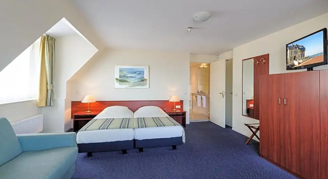 Номер Superior с видом на море Boulevard Hotel Scheveningen