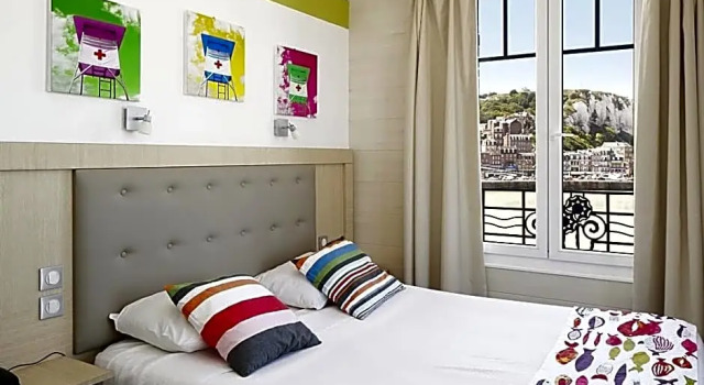 Номер Superior The Originals Boutique, Hôtel La Villa Marine, Le Tréport