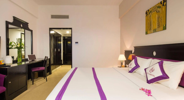 Двухместный номер Deluxe с видом на город TTC Hotel Can Tho