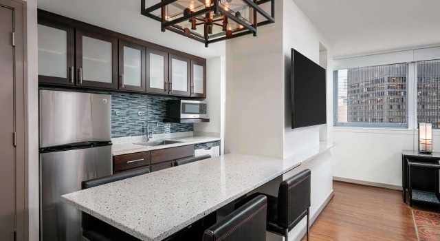 Двухместный люкс Lasalle c 1 комнатой The Royal Sonesta Chicago Downtown