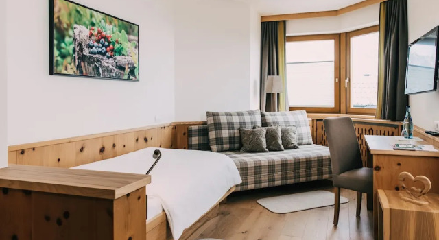 Одноместный номер Standard с балконом и с видом на горы Hotel Schwaigerhof