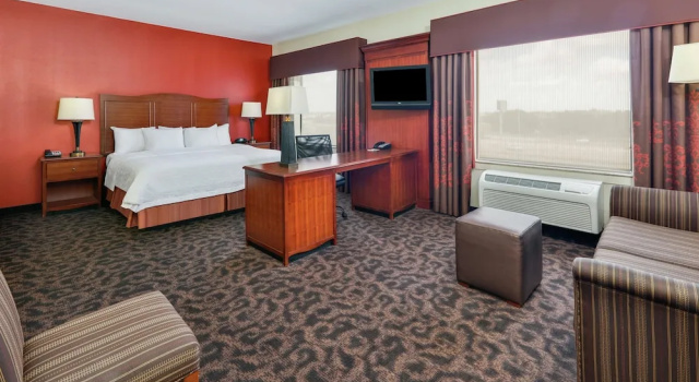 Двухместный люкс Hampton Inn & Suites Fort Worth/Forest Hill